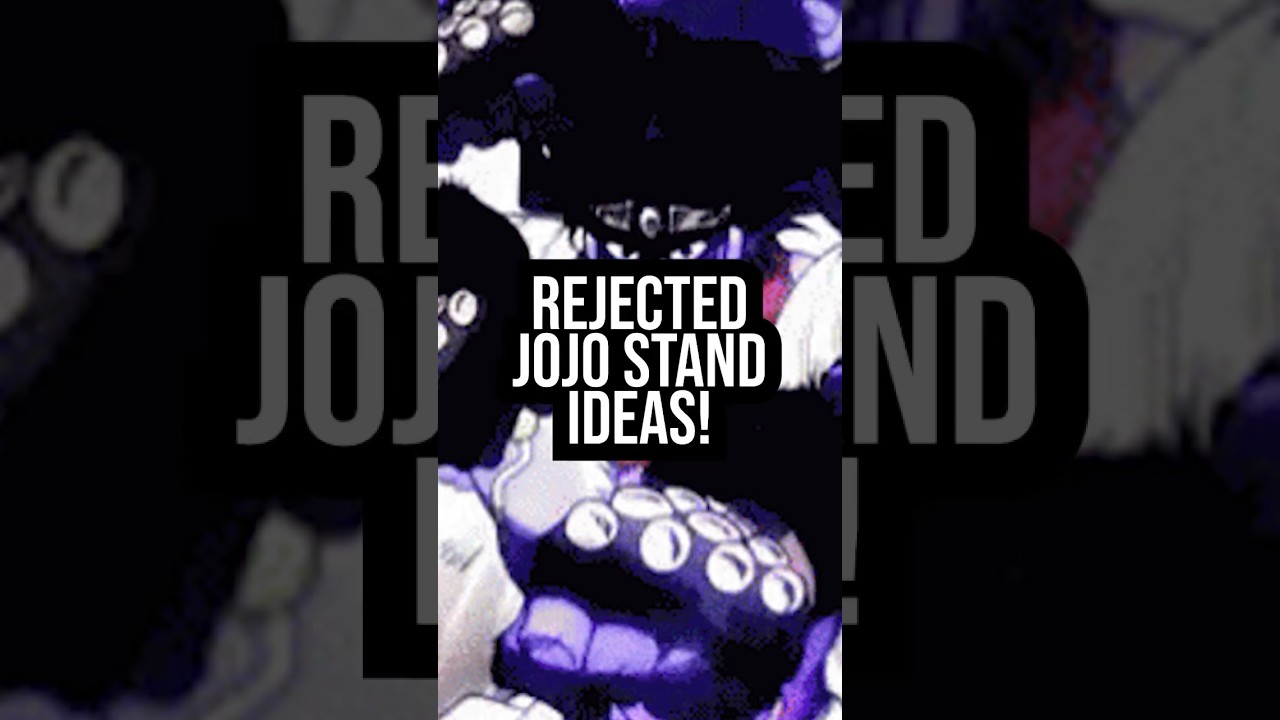 REJECTED JOJO STAND IDEAS! #shorts #anime 